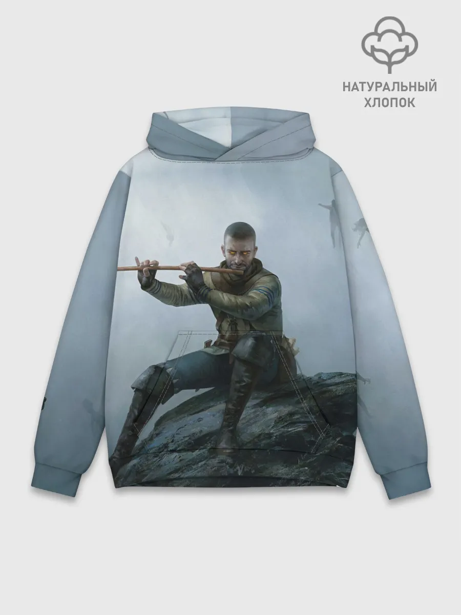 Худи мужской база хлопок / Господин Зеркало