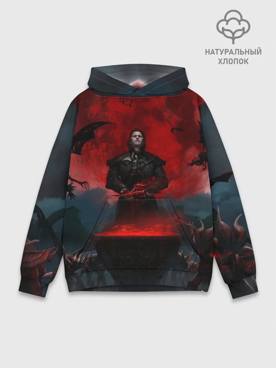 Худи мужской база хлопок / Детлафф