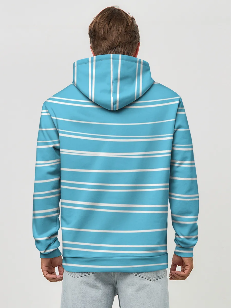 Худи мужской база хлопок / Стич с лягушкой