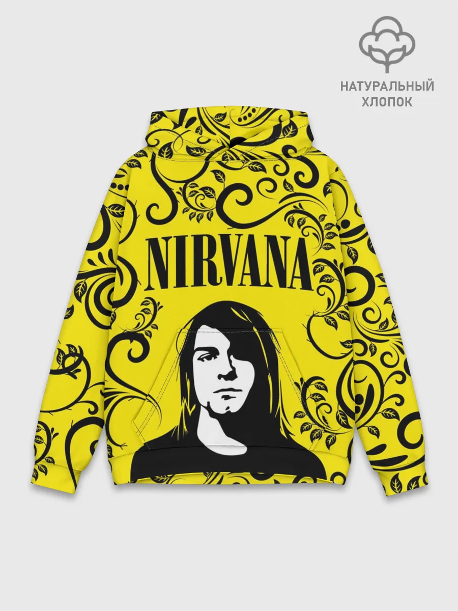 Худи мужской база хлопок / NIRVANA