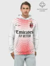 Худи мужской база хлопок / AC MILAN 20/21 - ГОСТЕВАЯ