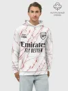 Худи мужской база хлопок / ARSENAL 20/21 - ГОСТЕВАЯ