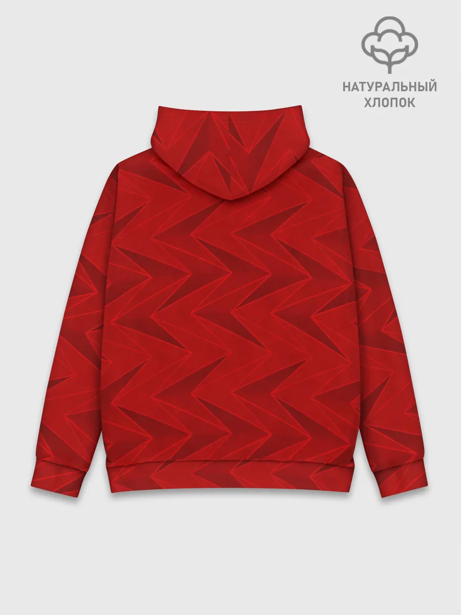 Худи мужской база хлопок / ARSENAL 20/21 - ДОМАШНЯЯ