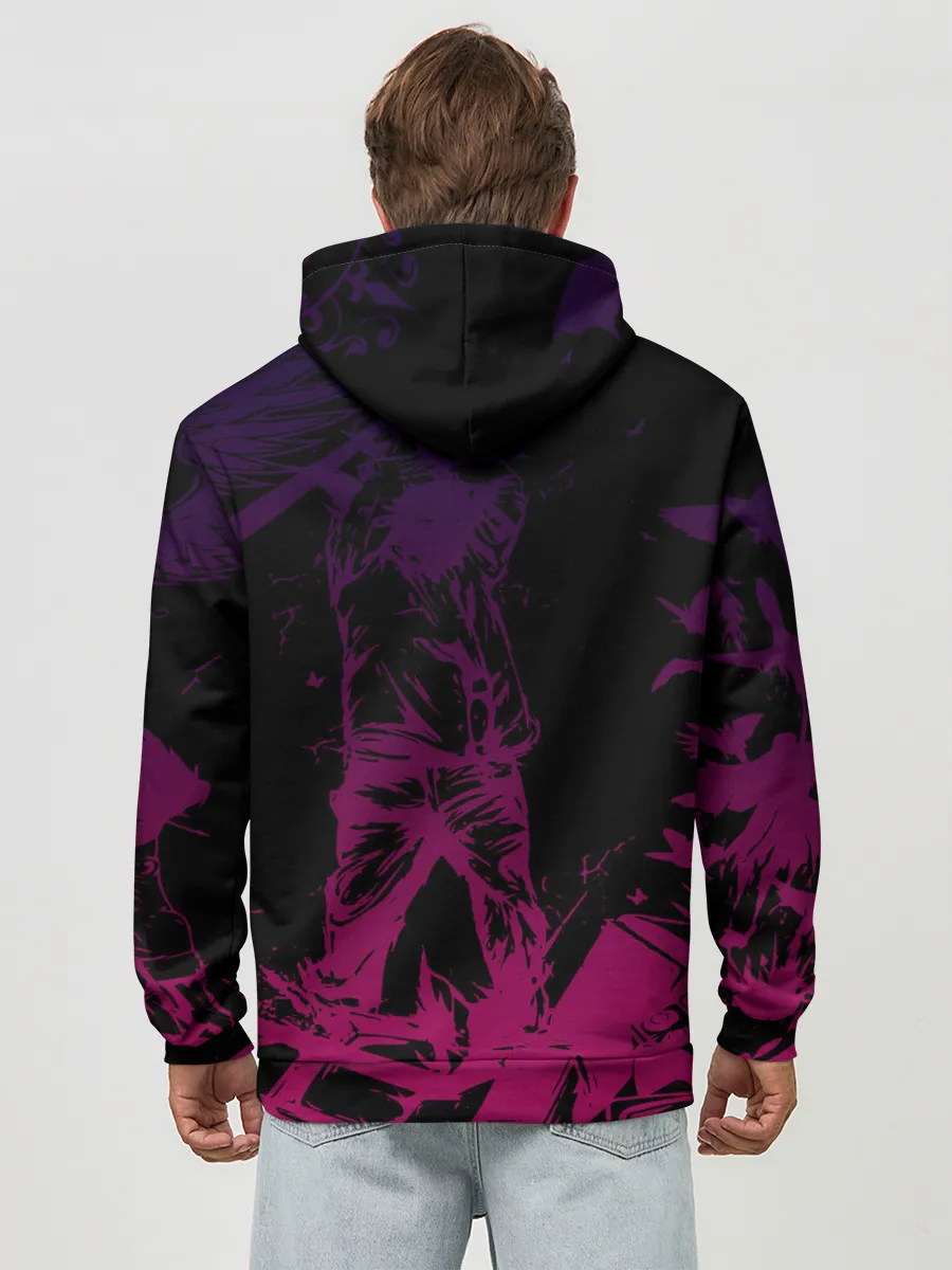 Худи мужской база хлопок / THREE DAYS GRACE.