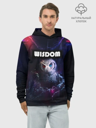Худи мужской база хлопок / WISDOM