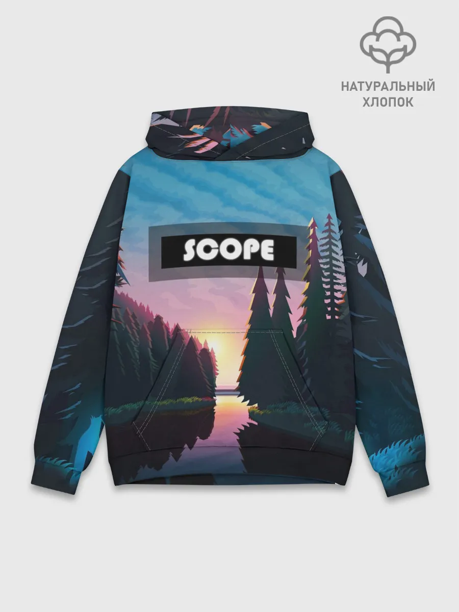 Худи мужской база хлопок / SCOPE