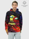 Худи мужской база хлопок / AMONG US.