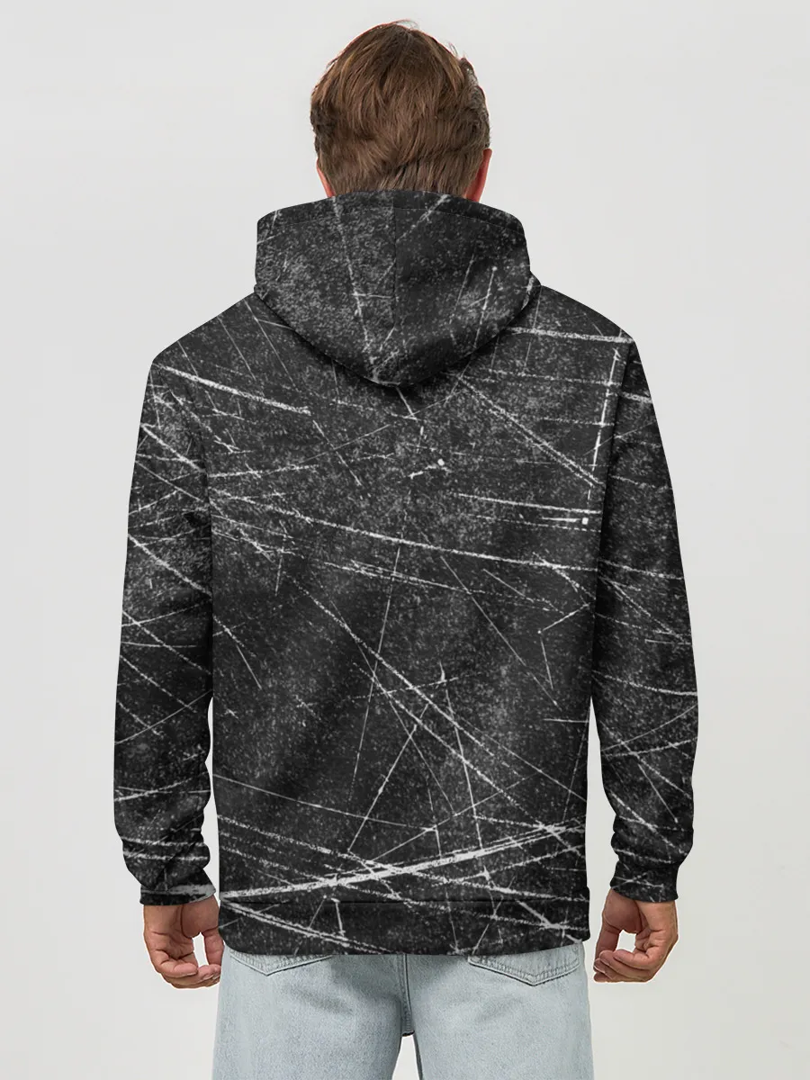 Худи мужской база хлопок / Царапины