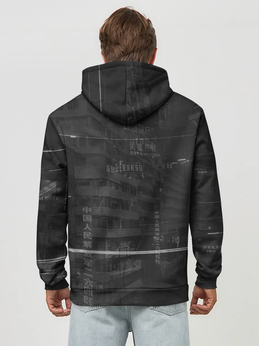 Худи мужской база хлопок / Ghostrunner