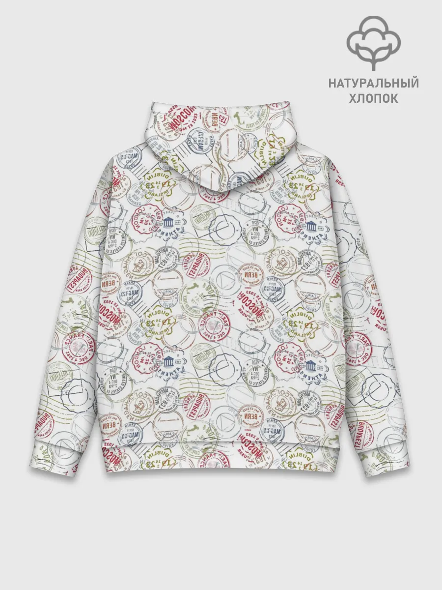 Худи мужской база хлопок / Штампы мира