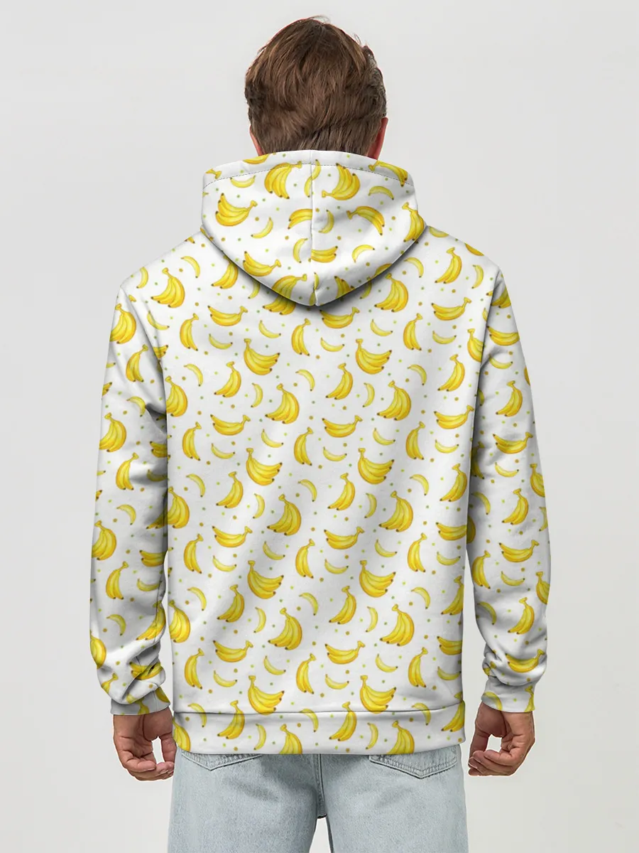 Худи мужской база хлопок / Банановый рай