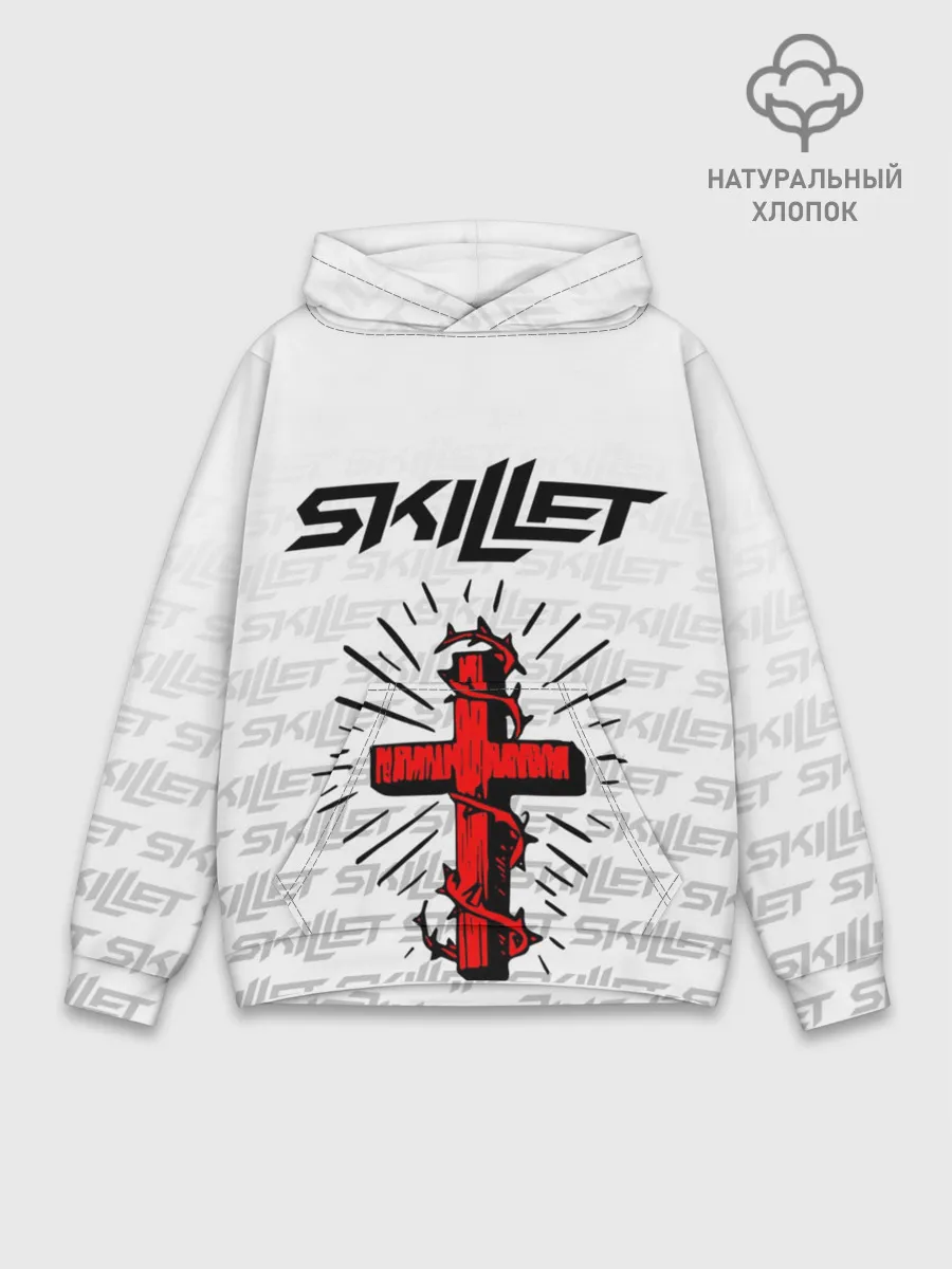 Худи мужской база хлопок / SKILLET