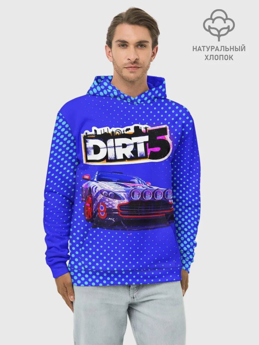 Худи мужской база хлопок / Dirt 5