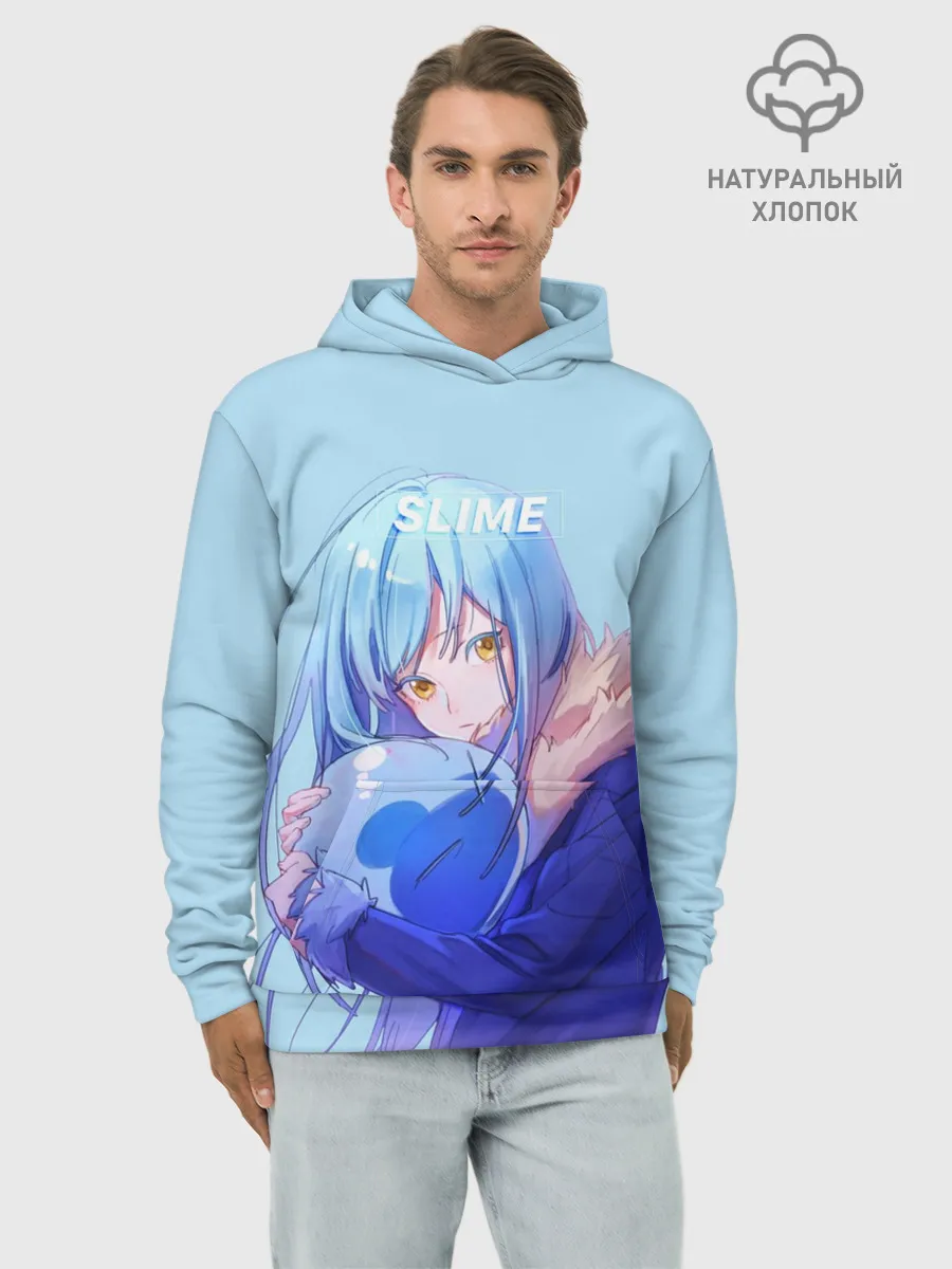Худи мужской база хлопок / Slime