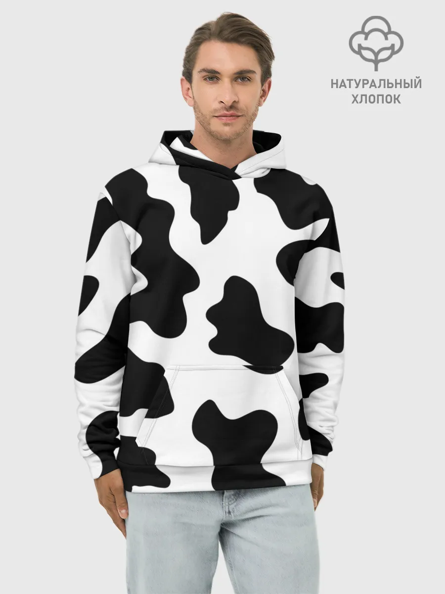 Худи мужской база хлопок / Му-му