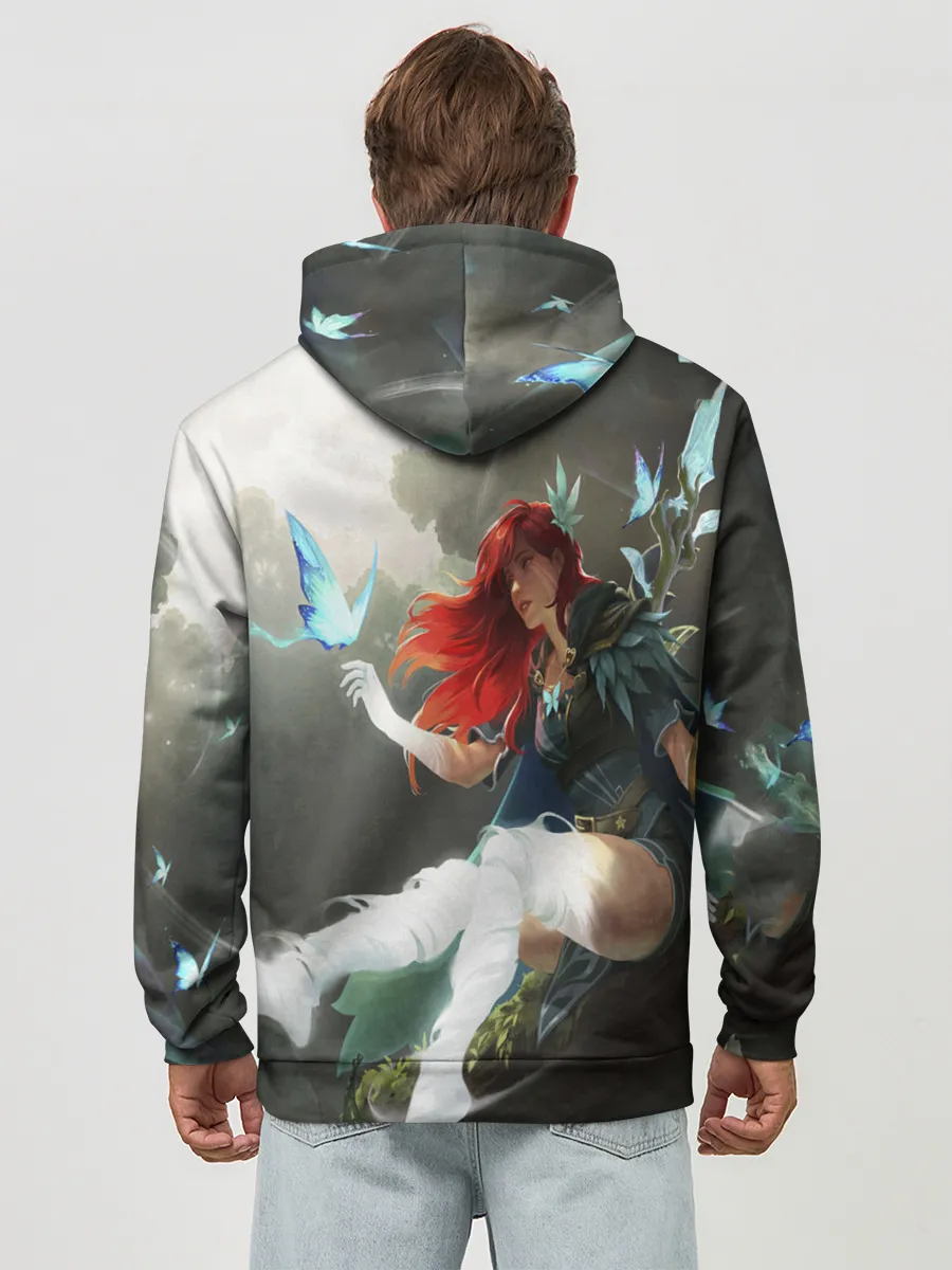 Худи мужской база хлопок / Windranger Dota