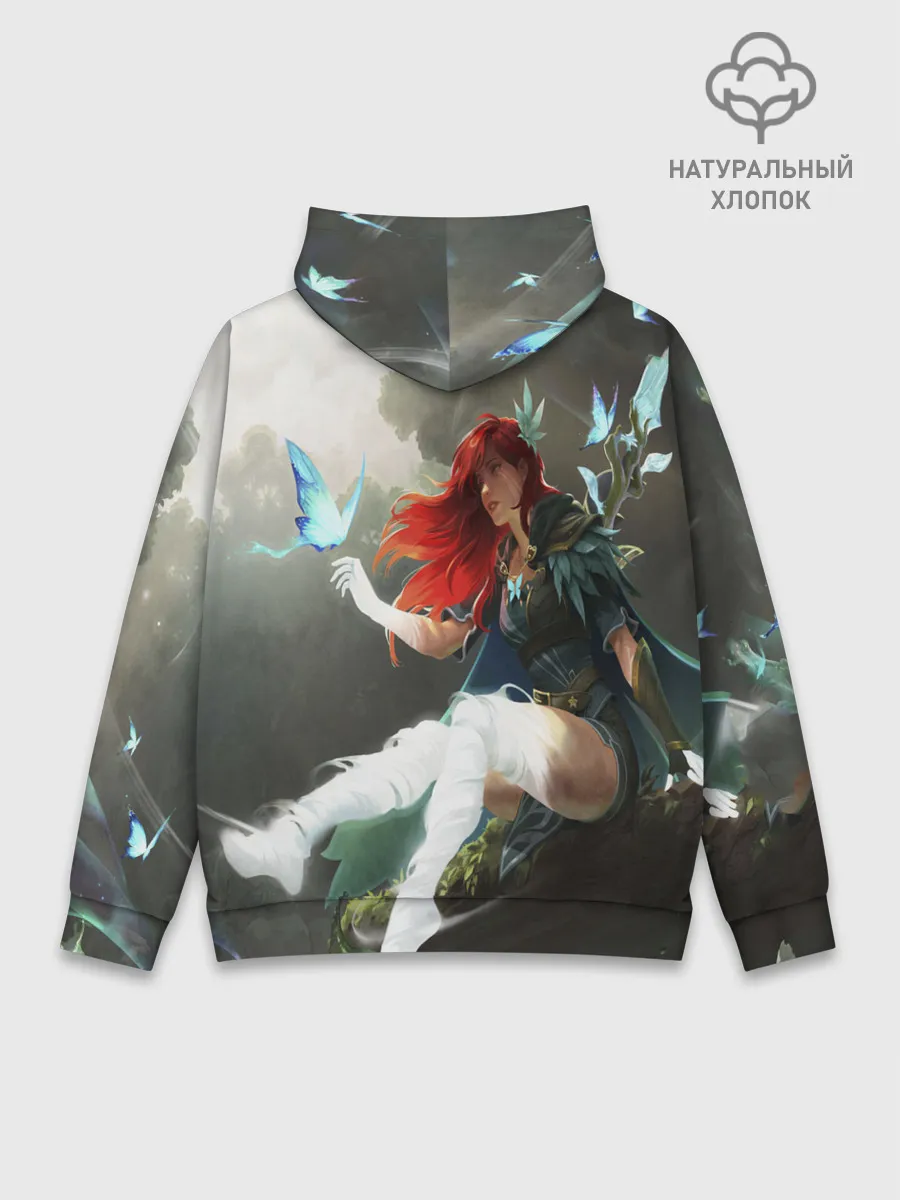 Худи мужской база хлопок / Windranger Dota