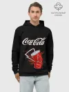 Худи мужской база хлопок / Coca Cola