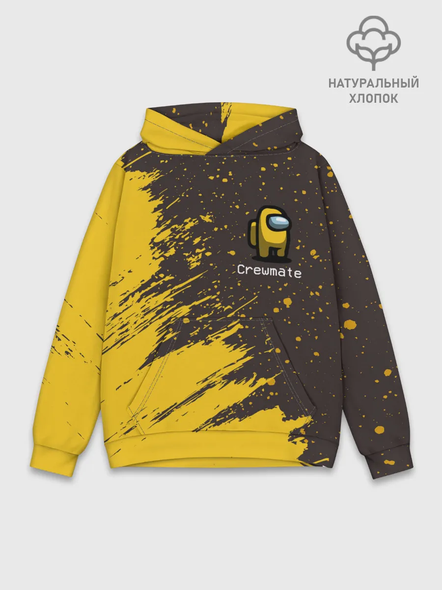 Худи мужской база хлопок / AMONG US / АМОНГ АС