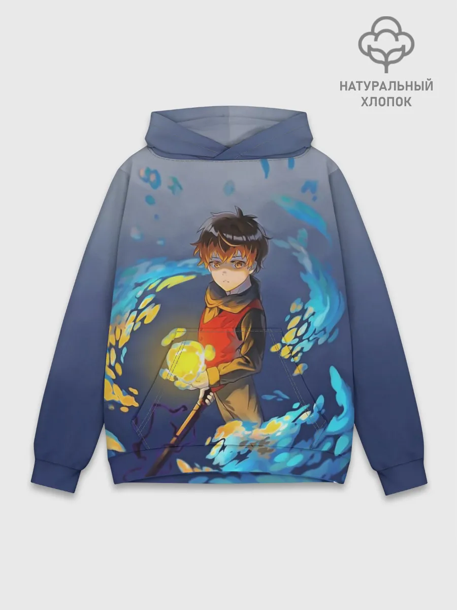 Худи мужской база хлопок / Баам