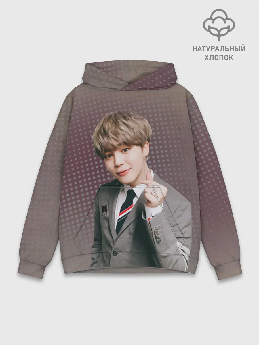 Худи мужской база хлопок / BTS. Jimin