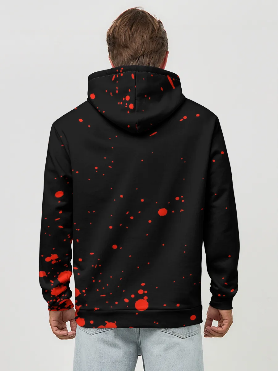 Худи мужской база хлопок / TRUST NO ONE