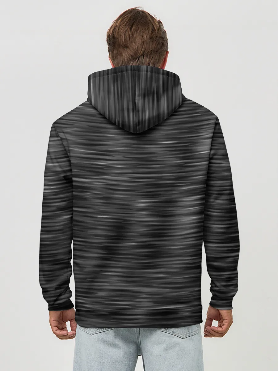 Худи мужской база хлопок / Цвет асфальт