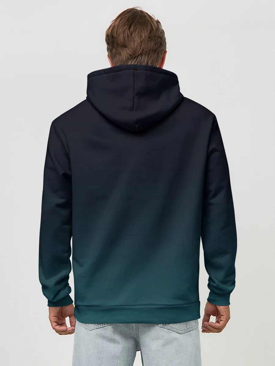 Худи мужской база хлопок / GRADIENT