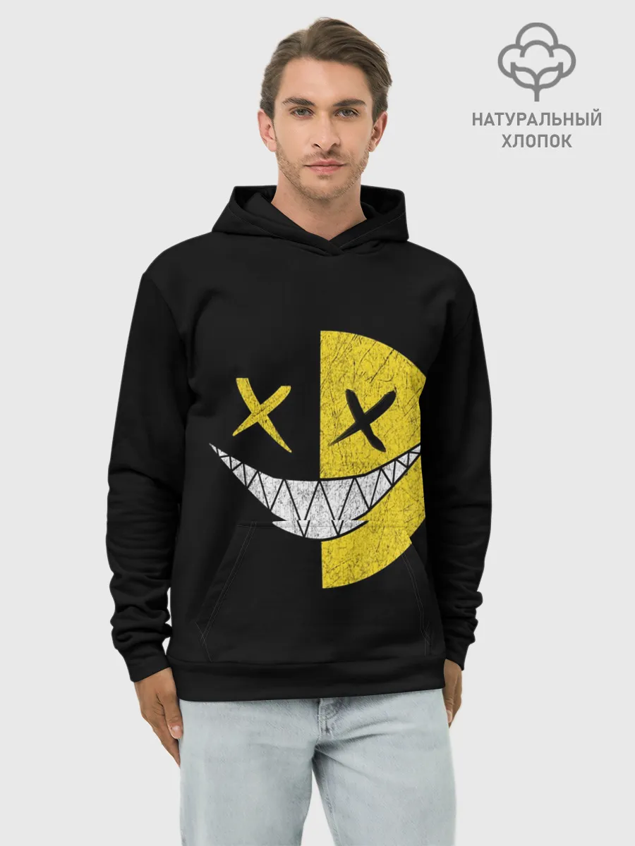 Худи мужской база хлопок / SMILE