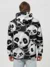 Худи мужской база хлопок / Смешные панды
