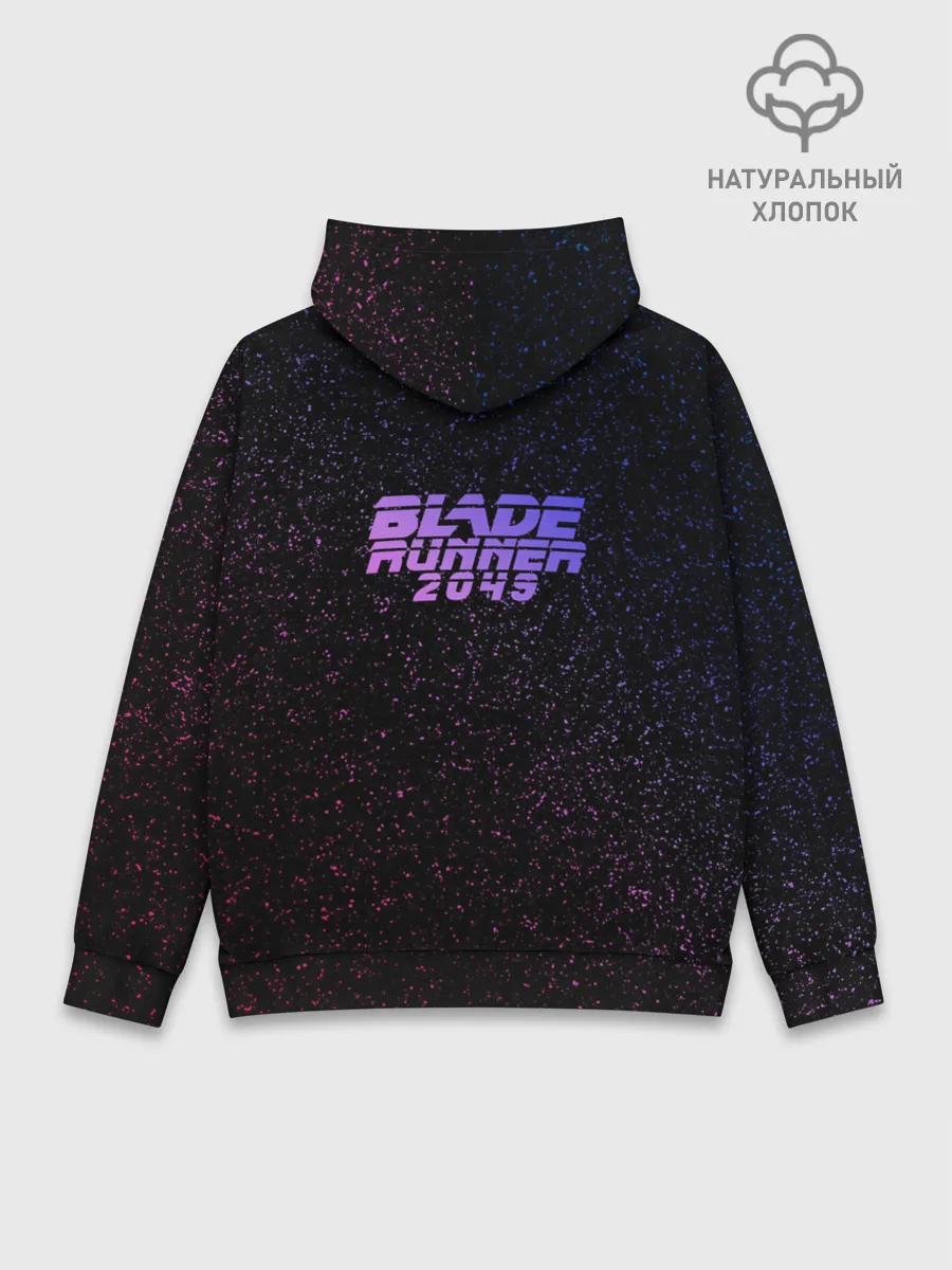 Худи мужской база хлопок / Бегущий по лезвию