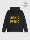 Худи мужской база хлопок / DONT PANIC