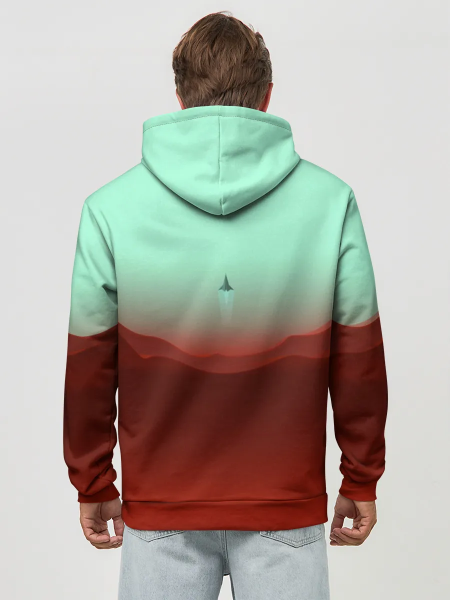 Худи мужской база хлопок / Boris Norris - When the Tunnel