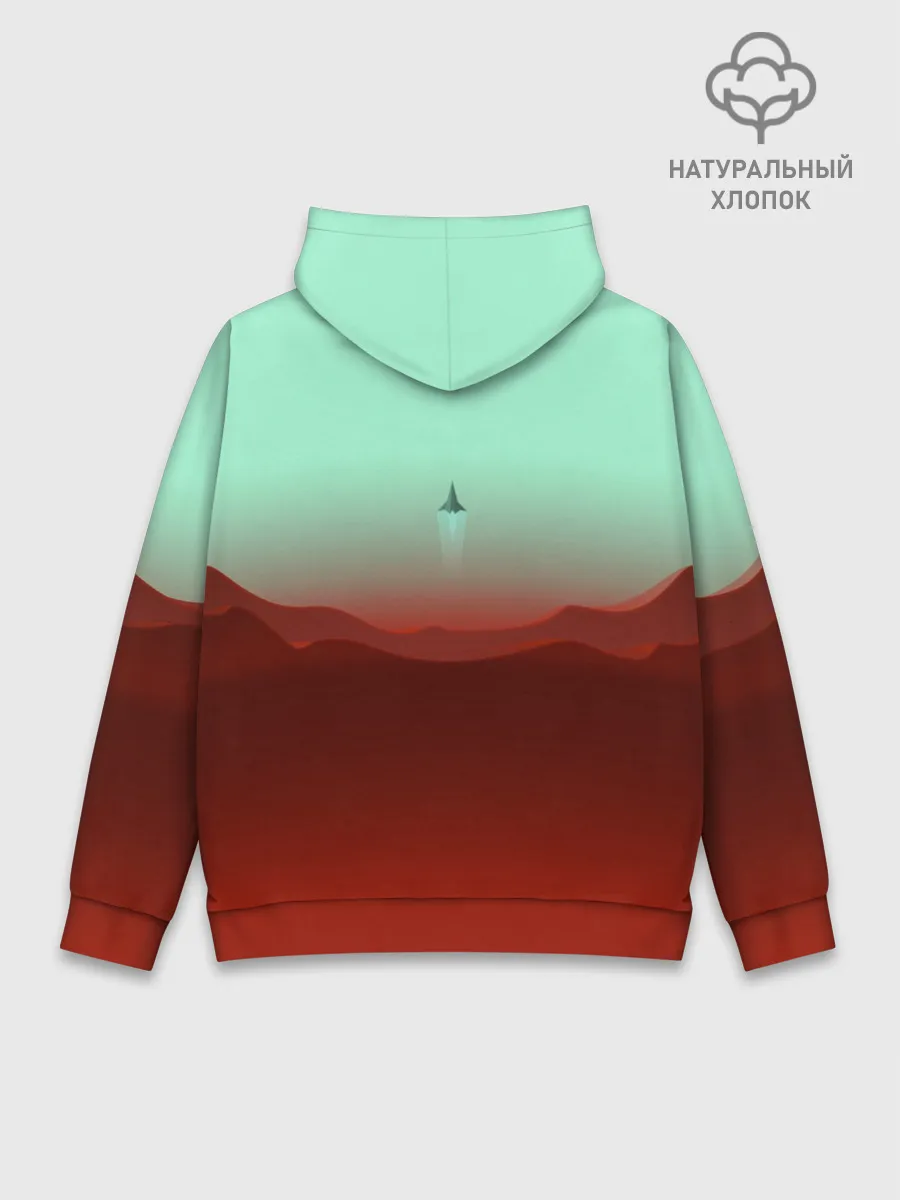 Худи мужской база хлопок / Boris Norris - When the Tunnel