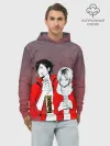 Худи мужской база хлопок / Haikyuu Шоё Хината