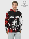 Худи мужской база хлопок / METALLICA