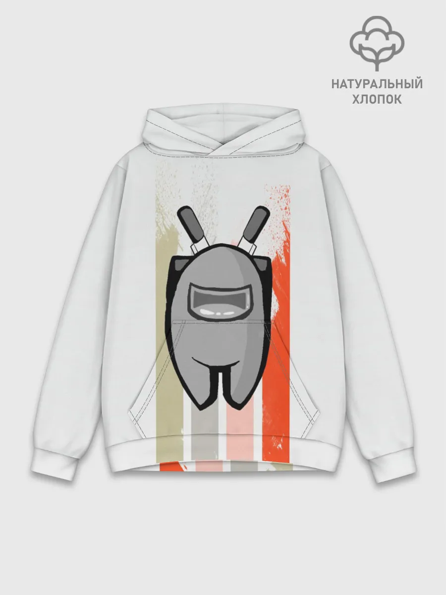 Худи мужской база хлопок / Among Us
