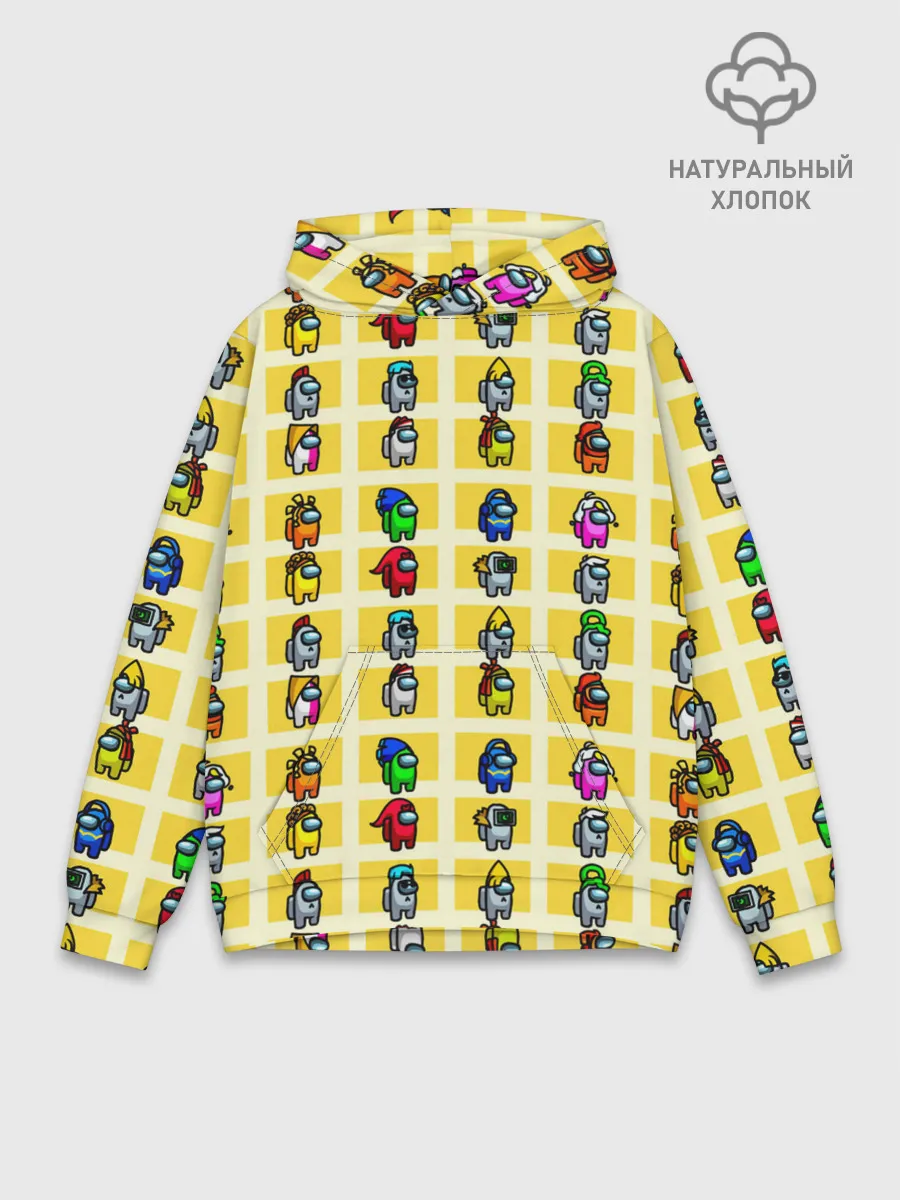 Худи мужской база хлопок / Among Us