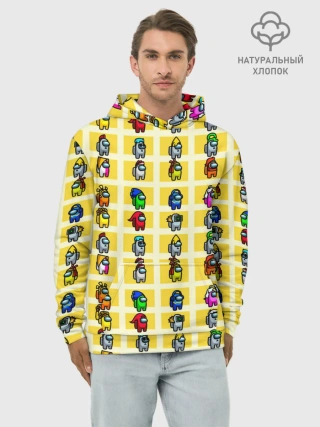 Худи мужской база хлопок / Among Us