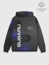 Худи мужской база хлопок / SUBARU