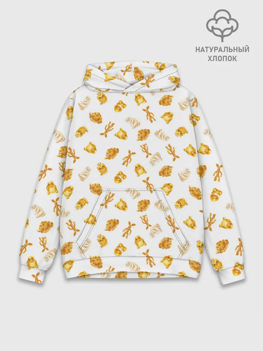 Худи мужской база хлопок / Baked Goods Kowalski Pattern