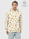 Худи мужской база хлопок / Baked Goods Kowalski Pattern