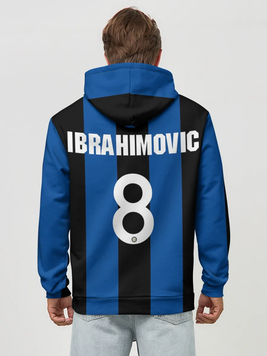 Худи мужской база хлопок / Ретро форма Интер Ибрагимович