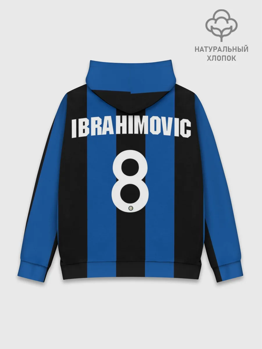 Худи мужской база хлопок / Ретро форма Интер Ибрагимович