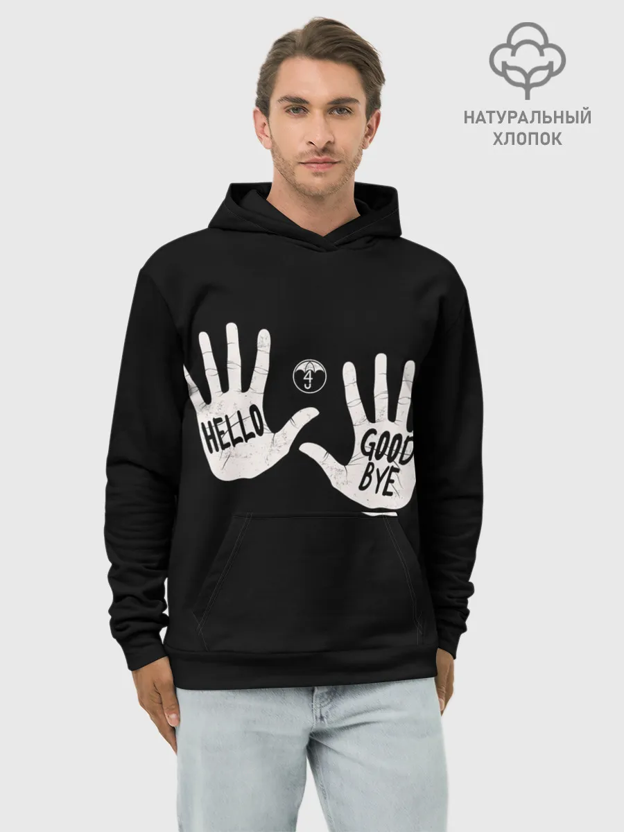 Худи мужской база хлопок / Академия Амбрелла