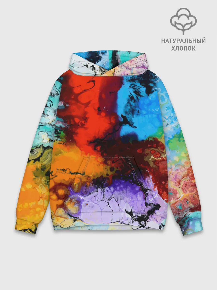 Худи мужской база хлопок / Импрессия 2022 vanguard