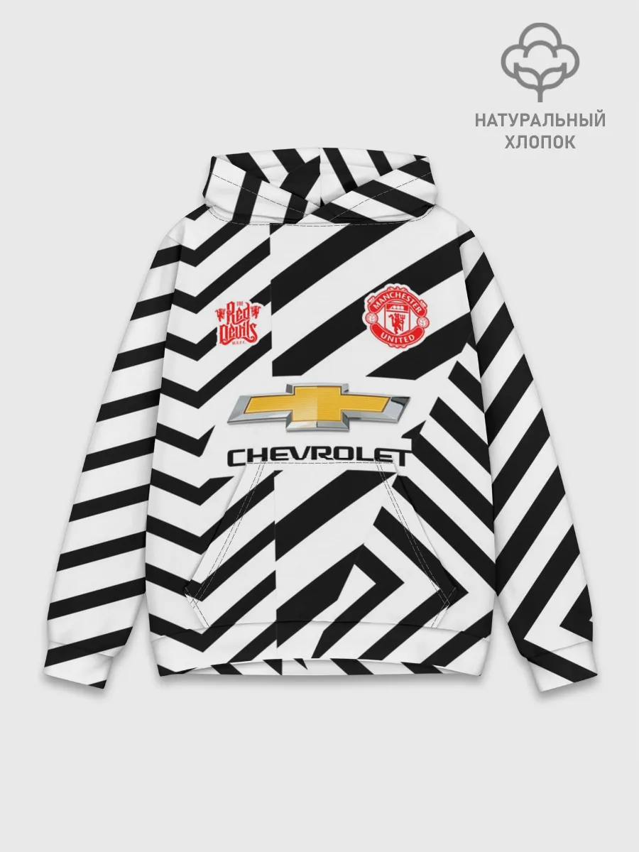 Худи мужской база хлопок / MANCHESTER UNITED 20/21