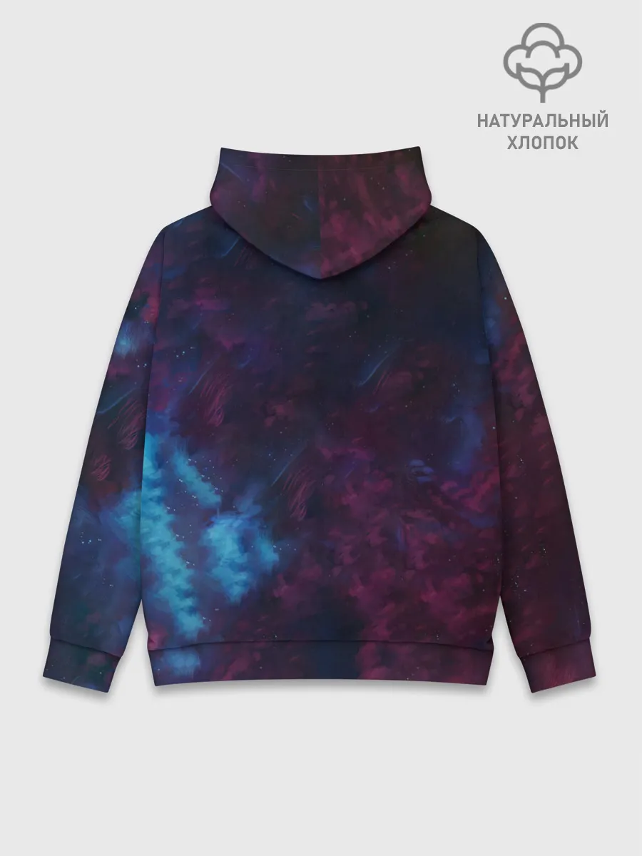 Худи мужской база хлопок / ЗВЕЗДНЫЙ ВОЛК