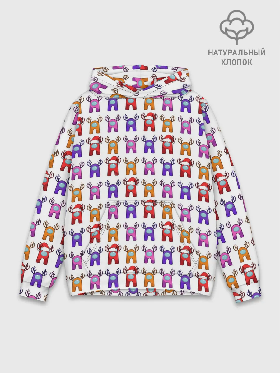 Худи мужской база хлопок / Among Us