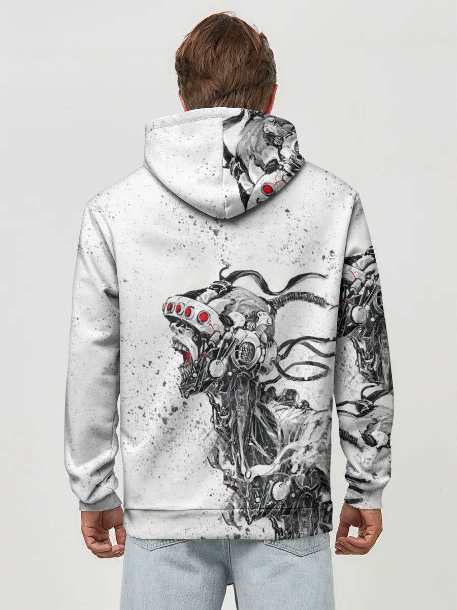 Худи мужской база хлопок / CYBERPUNK 2077